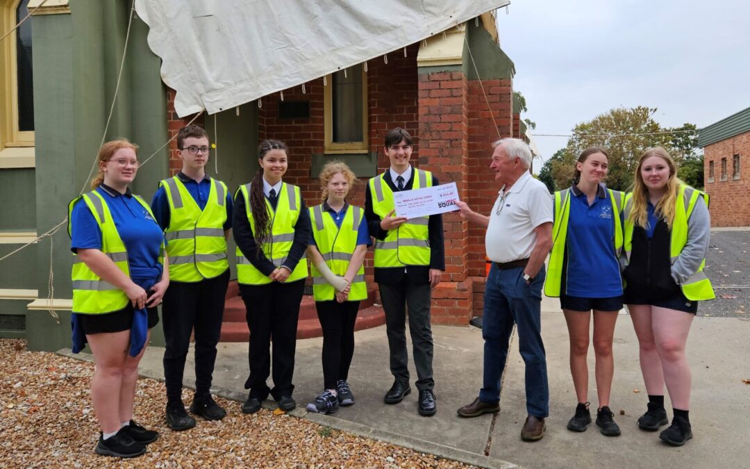 Full Impact Squad Share their fundraising with Benalla Community