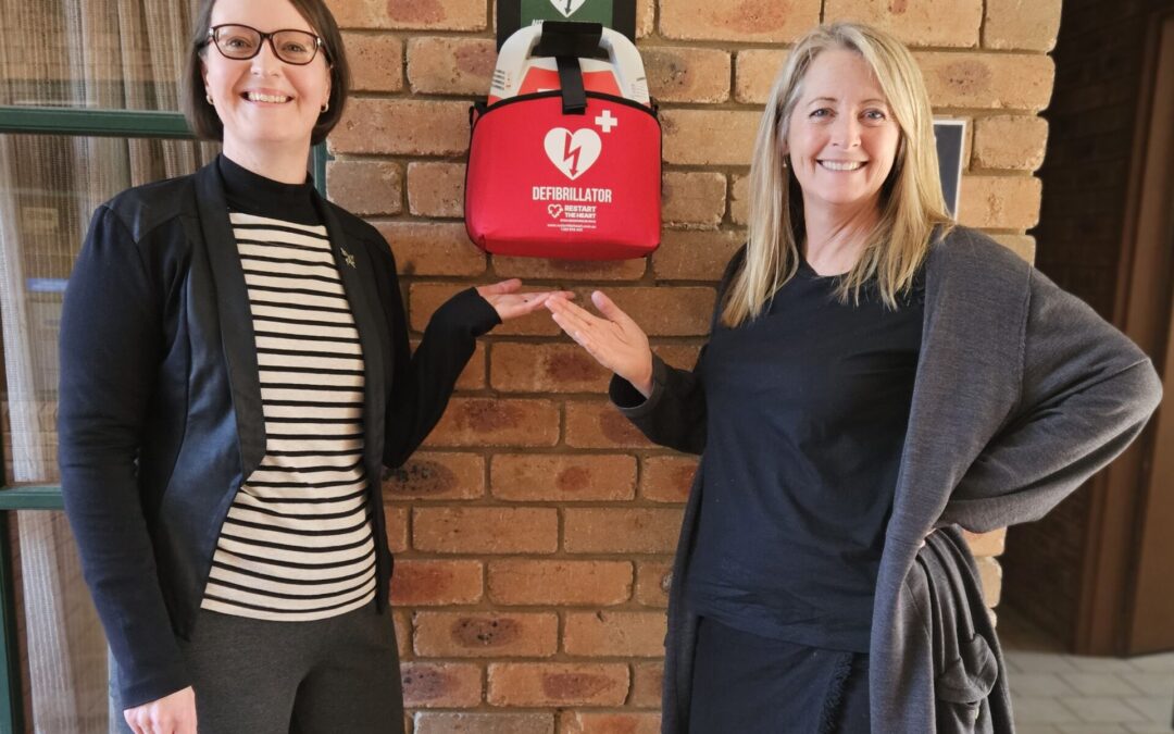 New Defibrillator for Benalla   