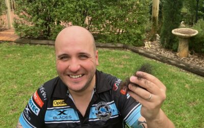 Tim’s great shave for Kingston