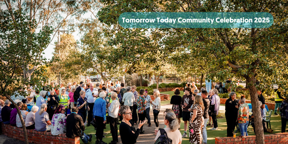 Tomorrow Today Community Celebration 2025 (1000 x 500 px)