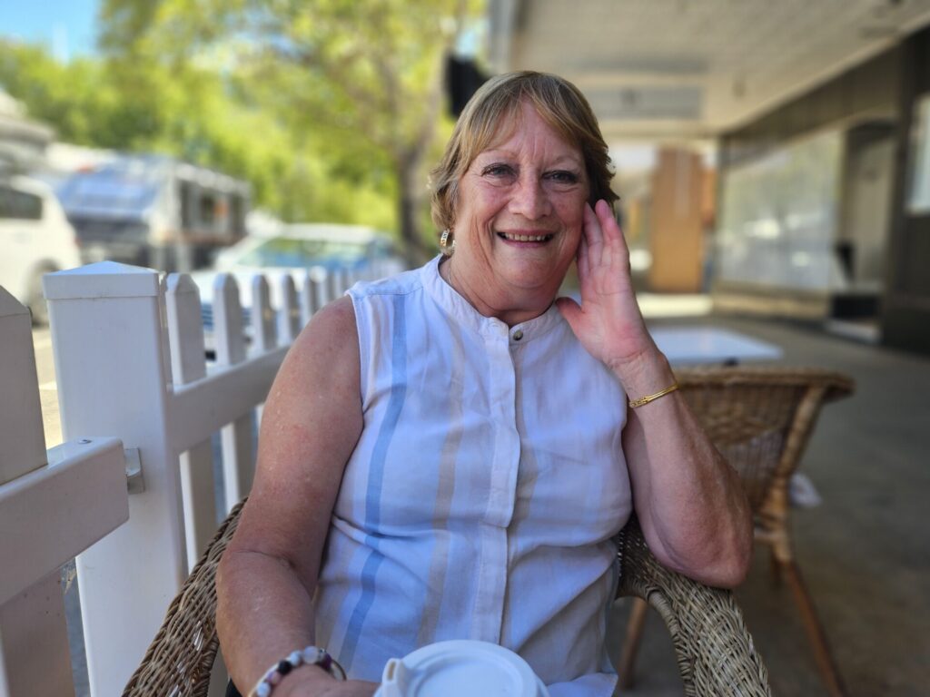 Volunteer Denise Tanner