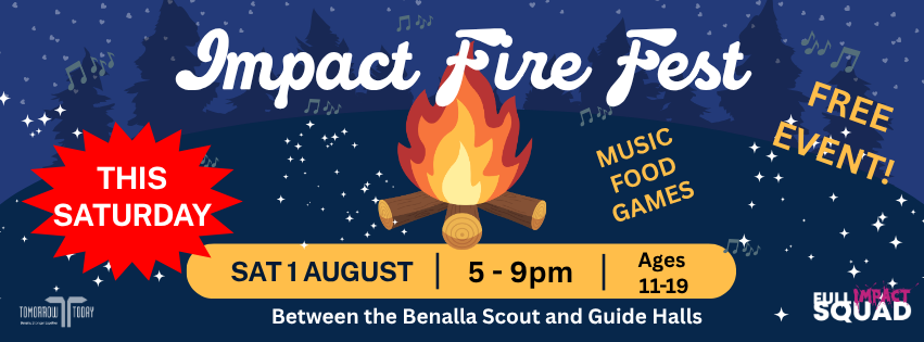 Impact Fire Fest – Saturday 1 August 5-9pm